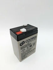Cooper Lighting E6V4AHBAT Replacement Battery For Emergency/exit Lighting