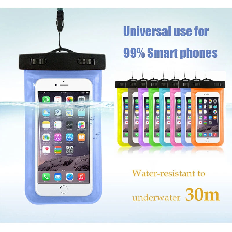 Waterproof Pouch Bag Underwater Dry Case Cover For iPhone 14 13 12 11 Pro XR X 8 - Image 3 of 4