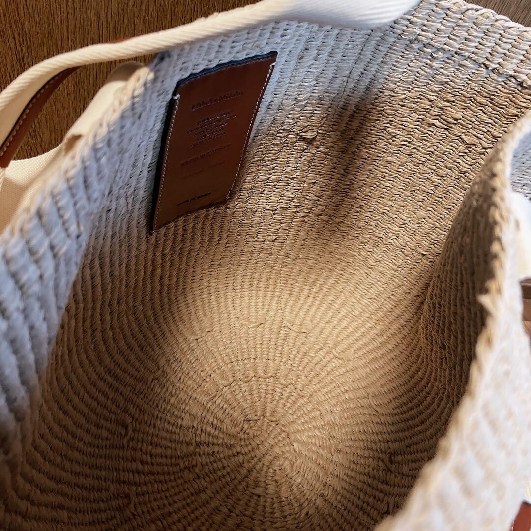 Chloe WOODY large basket bag made from natural fibers Chloe