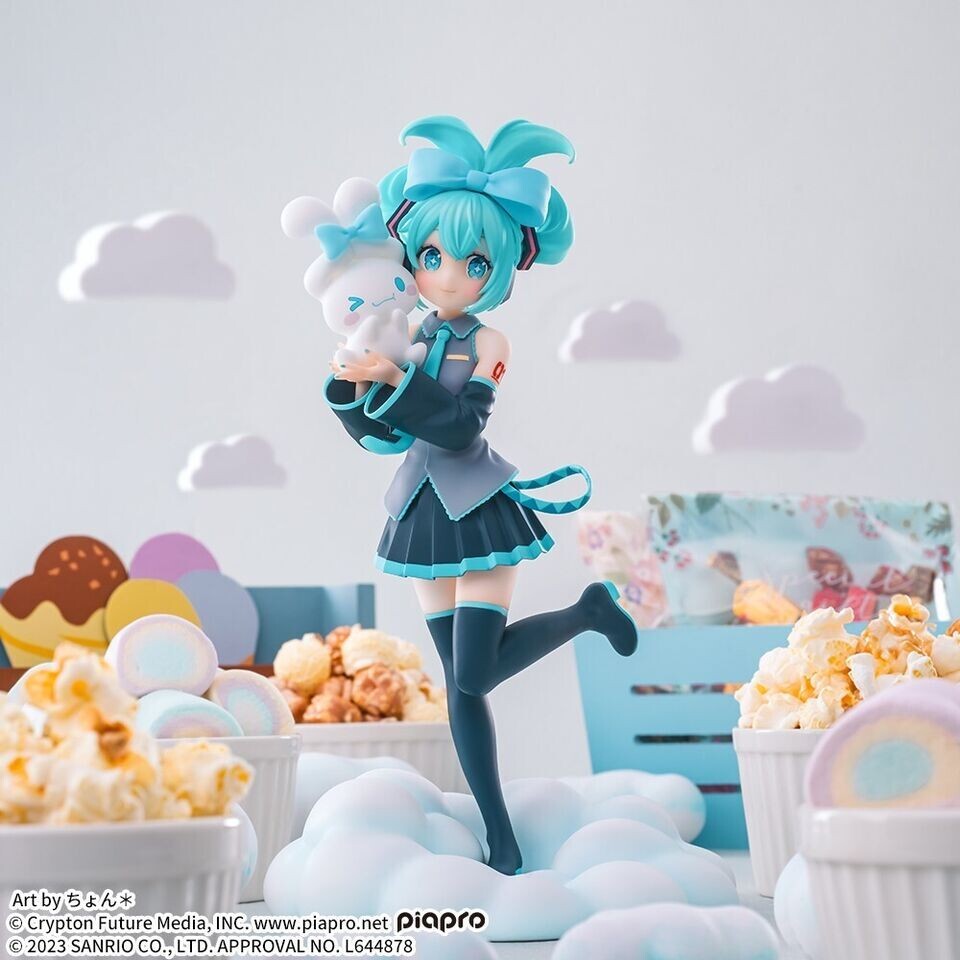 Hatsune Miku CINNAMOROLL Figure Luinasta SEGA SANRIO New