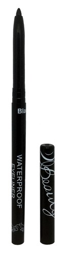 Crayon Eyeliner Noir Waterproof Lilyz Cosmetics - Automatique, Rétractable, Mat