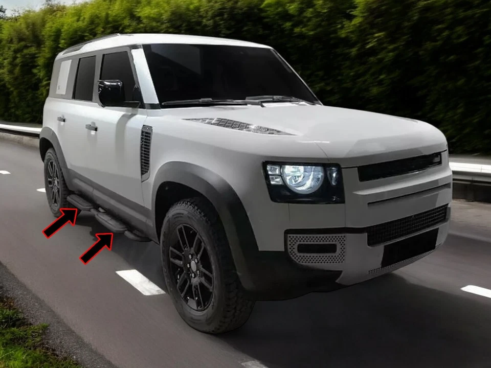 ⭐PEDANE LATERALI ADATTO PER LAND ROVER DEFENDER 2020-up⭐ - Immagine 2 di 4