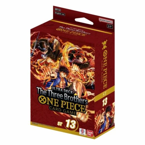 One Piece TCG: The Three Brothers (ST-13) Ultra Deck English Sealed New - Picture 1 of 1