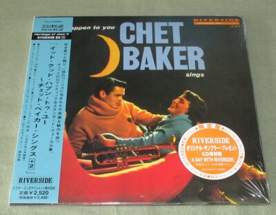 S/S! Japan PROMO card sleeve CD Riverside JAZZ Chet Baker Sings IT