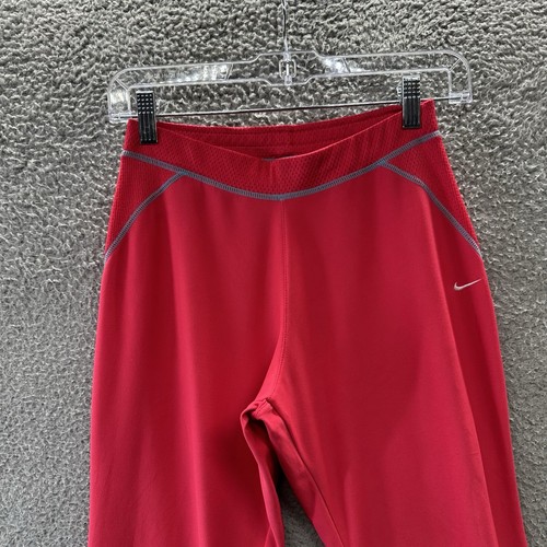 Nike Activewear Pants Girls Size XL(16) Pink Flared Activewear Leggings Size 16 - Picture 6 of 15