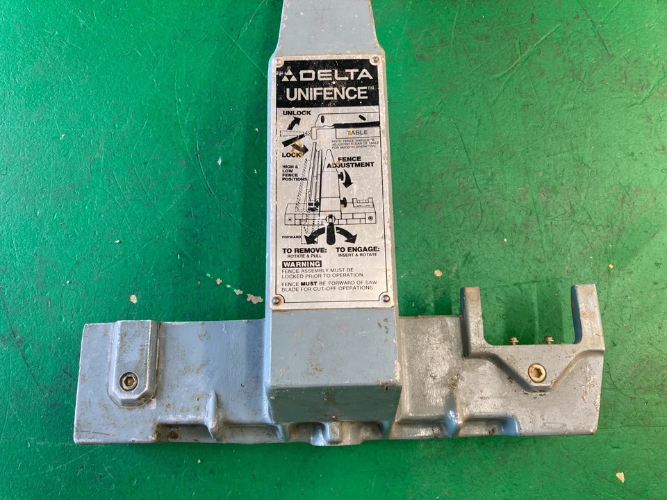 READ Delta Unifence Saw Guide Rip Fence Body Assembly Unisaw 422-27-012-2003 - Image 2 of 4