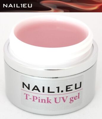 55ml 1-Phasen-Gel NAIL1.EU T-PINK Rosa milchig, BABYBOOMER UV Gel Aufbaugel 