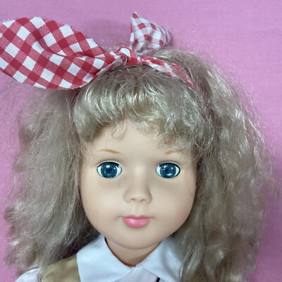 VINTAGE 1991 DOLL WALKING PRETTY ANNETTE 30” SLEEPY EYES EEGEE'S