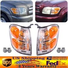 Right+Left Side Halogen Turn Signal Lights Assembly For 2001-2004 Toyota Sequoia