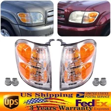 Right+Left Side Halogen Turn Signal Lights Assembly For 2001-2004 Toyota Sequoia