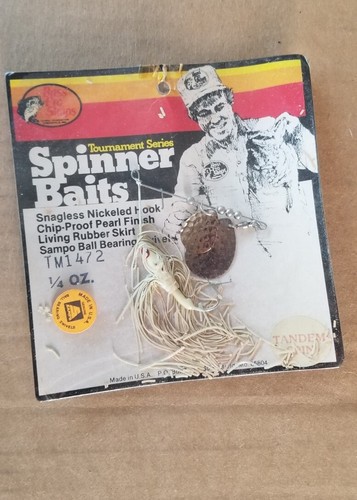 Vintage 1980s Bass Pro Shops TANDEM SPIN 1/4 Oz Tournament Spinner Bait TM1472
