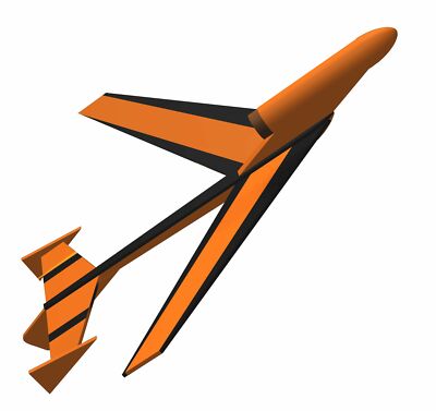 Hawk Model Rockets Kits Semroc Hawk Model Rocket Kit | eBay