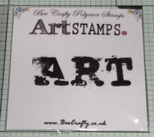 Bee Crafty - Clear Polymer Stamp - Art