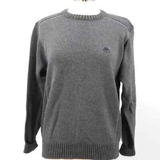 Timberland 100 Cotton Grey Crewneck Sweater