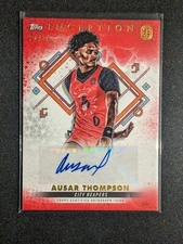 Ausar Thompson 2022-23 Topps Inception OTE Red Auto 34/75