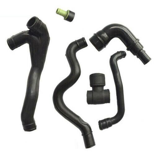 6 Pcs Engine Crankcase Breather Vent Hose Fit For VW Golf Jetta MK4
