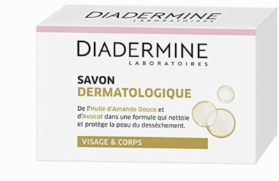 Diadermine Seife Gesicht und Körper Avocado & Mandelöl 100g - 2er Set Seifen