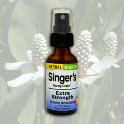 Singer's Saving Grace Extra Strength Original Herbs Etc 1 oz Liquid EXP 05/26