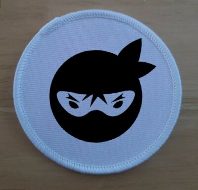 Samurai Ninja Krieger 3'' Sublimation Patch Abzeichen