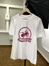 Vintage The Prodigy Rock Band T-shirt rare retro hype Y2K size L color white