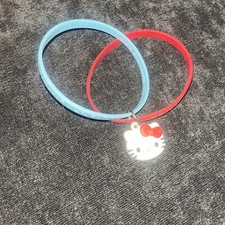Hello Kitty Silicone Bracelets Set Of 2