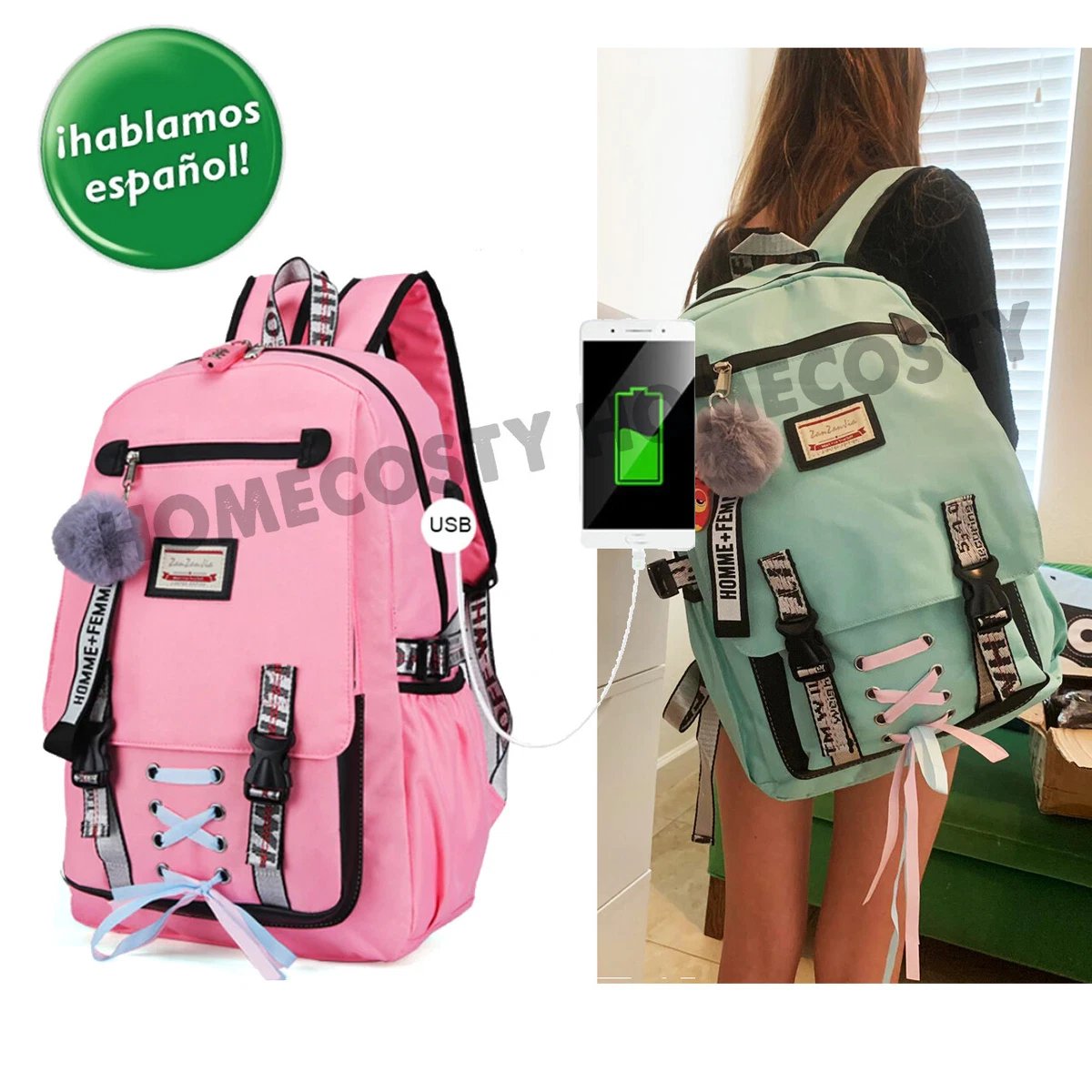 Morrales Escolares Para Niñas Bolsos Bultos De Colegio Mochilas De Clase | eBay