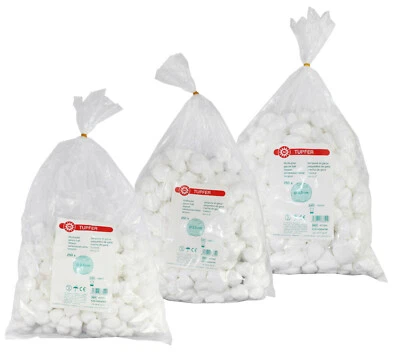 NOBAMED PAUL DANZ AG Noba Mulltupfer Schlinggazetupfer runde Form Walnuss aus Verbandmull 250 Stück