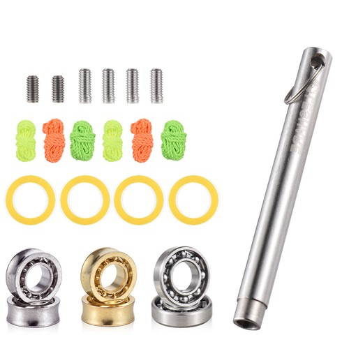 LESHARE Yoyo Replacement Parts Bearing Removal Tool 4*Replacement Ring