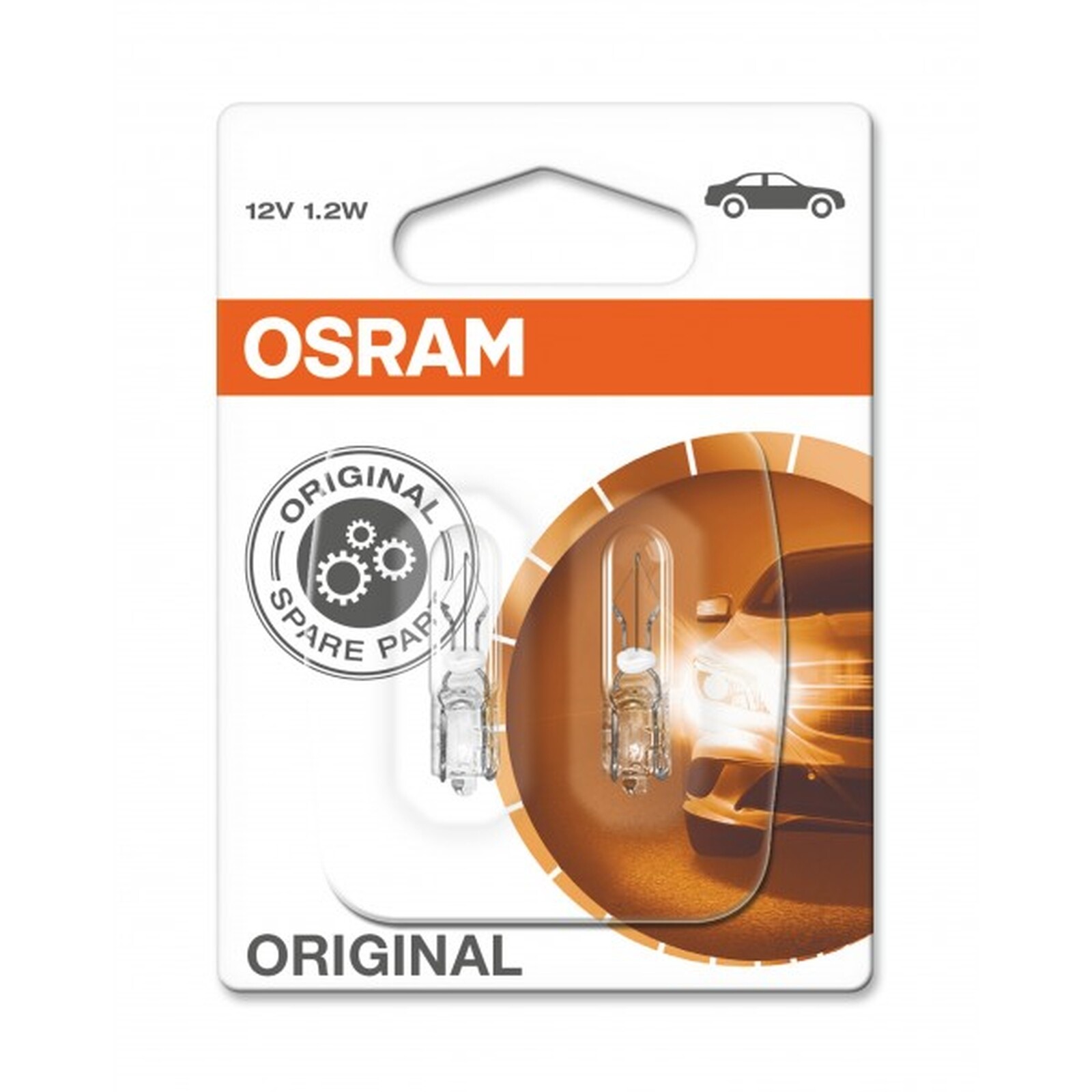 Standard Bulbs R5W 12V 5W 207 Ba15S - Twin Blister Pack - Osram 2721-02B