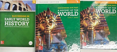 Middle School History of the World Student Teacher Edition Homeschool Curriculum