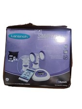 Lansinoh Smart Pump Double Electric Breast Pump Milk w/ Bluetooth Breastfeeding