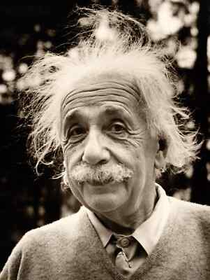 Albert Einstein German Scientist Vintage Portrait Picture Fridge Magnet 2x3