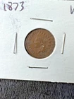 1873 Indian Head Penny - the coin in the photos is the one you will receive.
