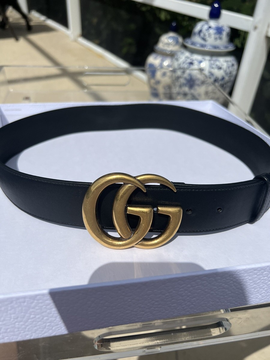 New! GG MARMONT 2015 RE-EDITION WIDE BELT US 90 IT 36 | eBay