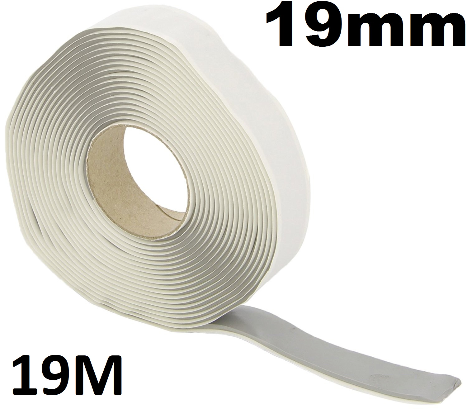 Mastic Sealing Strip 19mm x  2.5mm x 19m Roll  - Soft Bedding Sealant - Caravan