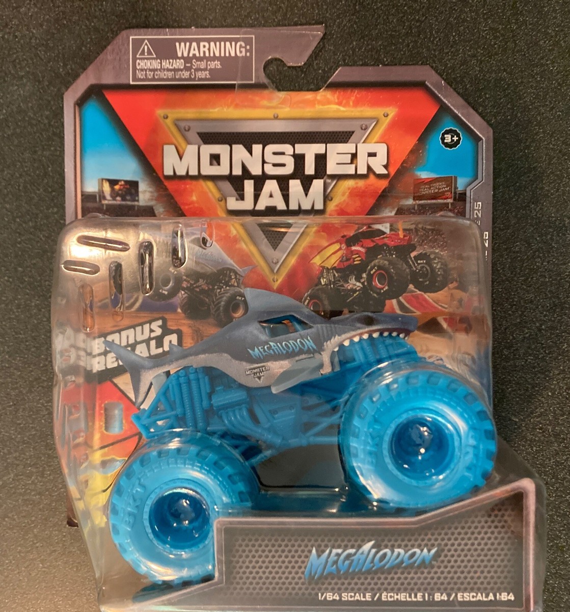 Monster Jam Truck MEGALODON 1:64 2022 Series 25 Hyper Fueled | eBay
