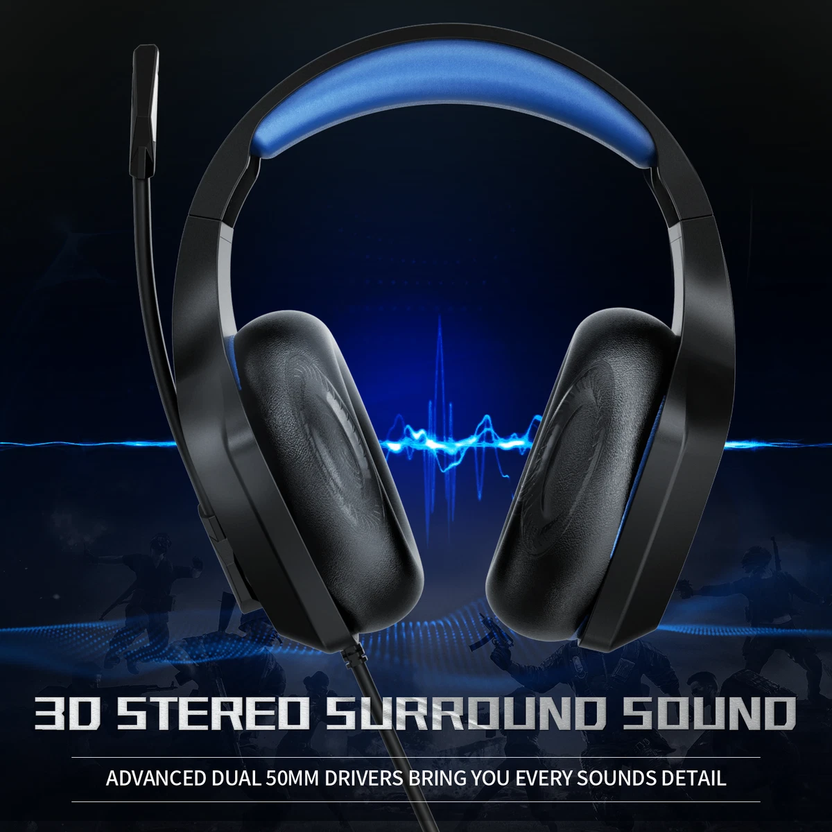 Auriculares Corsair HS50 Gaming PS4 Xbox One PC Nintendo Switch