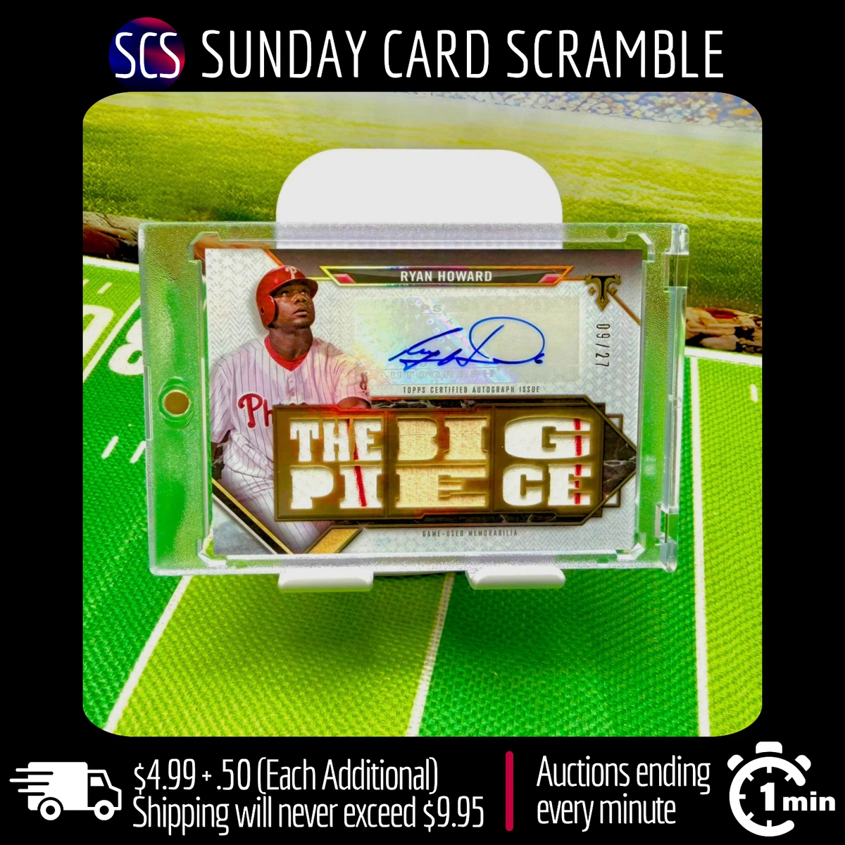 Topps Ryan Howard Baseball Sports Trading Cards & Accessories 