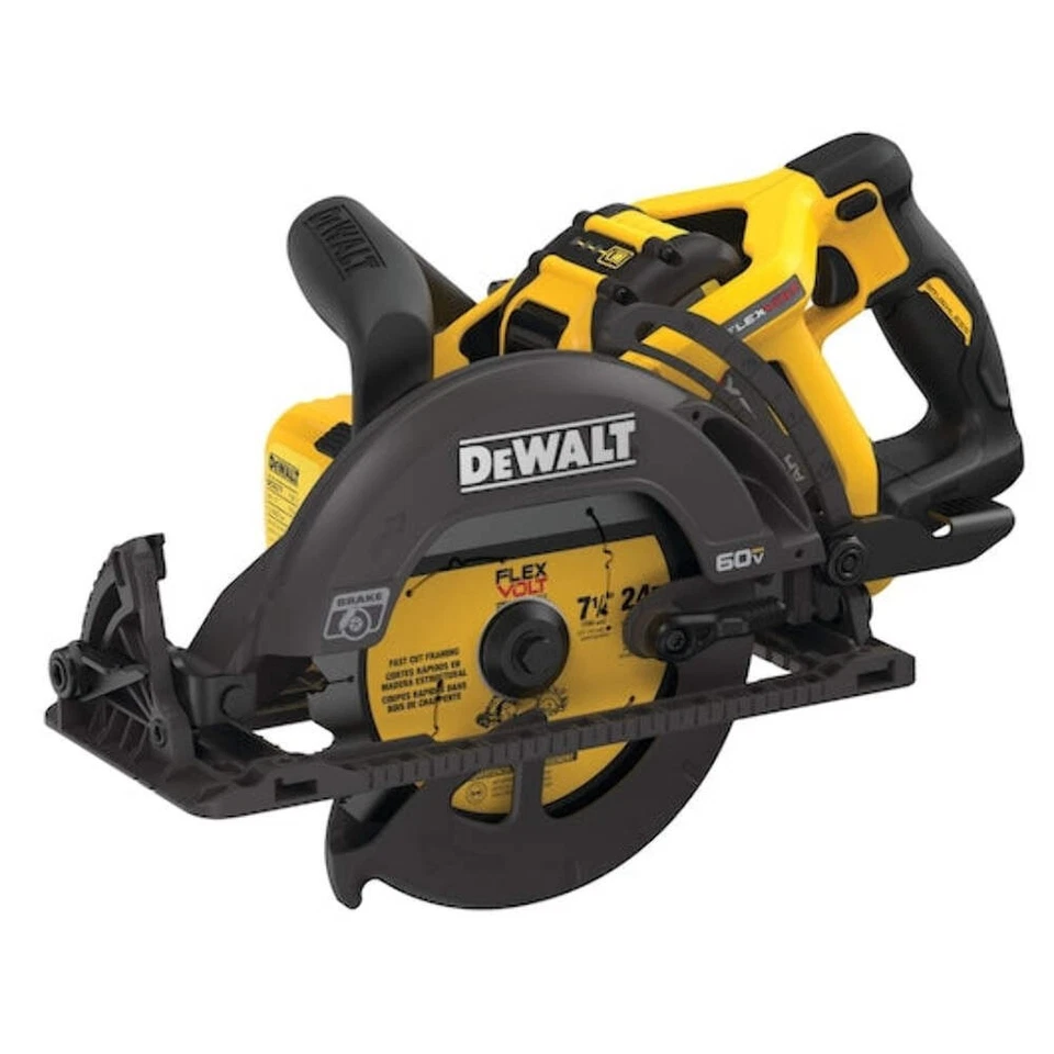 DeWALT DCS577X1 60V MAX FlexVolt 7-1/4 pulgadas Sierra estilo accionamiento helicoidal inalámbrica 9,0 Ah B Foto 3 de 4