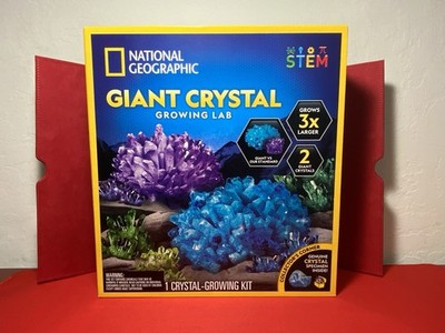 National Geographic Giant Crystal Growing Lab STEM NEW