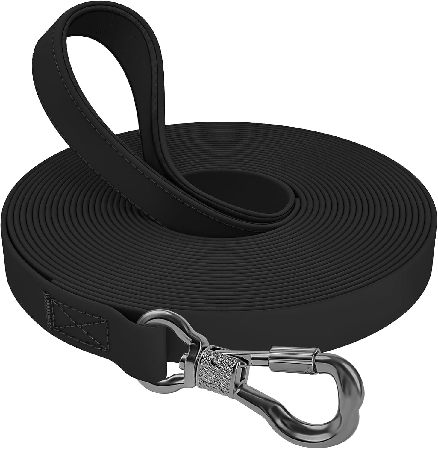 Laisse de dressage étanches pour chiens avec sangle imperméable anti-nœuds de 30 mètres
