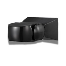 Evoges Black PIR Motion Sensor, IP65 Outdoor, 180°, 12m Motion Detection Range