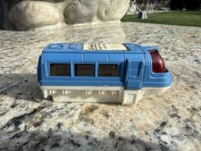 VTG Tootsie Toys Blue Space Ship / Star ship Shuttle Craft Made in USA