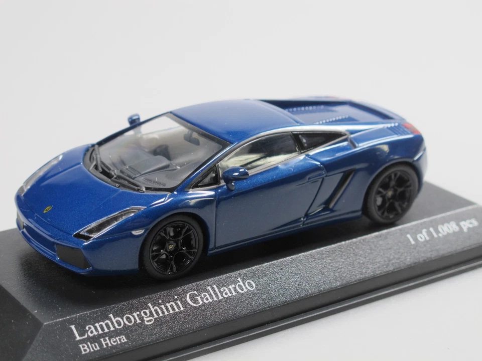 Minichamps 400103505 Lamborghini Gallardo 2006 blau metallic Modellauto 1:43