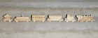 Large Handmade Wood Toy Train Set 6 cars 42in. Rare Handcrafted Primitive  — photo 1