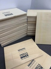 60x Holzplatten, Bastelholz, Impulsholz. Zum Basteln/Bemalen etc. 16x11x0,5cm