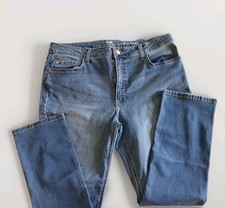 LEE RIDERS MID RISE STRAIGHT LEG JEANS IN WOMEN'S SZ 36 X 27, STRETCH WAIST