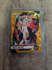 2024 Panini WNBA Prizm #133 Kristy Wallace Gold Ice /10 Indiana Fever