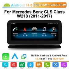 12.3" Android 14 Autoradio Für Mercedes CLS W218/C218 NTG5.0 CarPlay 128GB DAB+