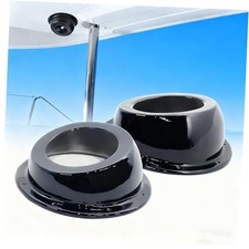 6.5" Angled Speaker Pods, Surface Mount Speaker Enclosures Boxes Painted Black